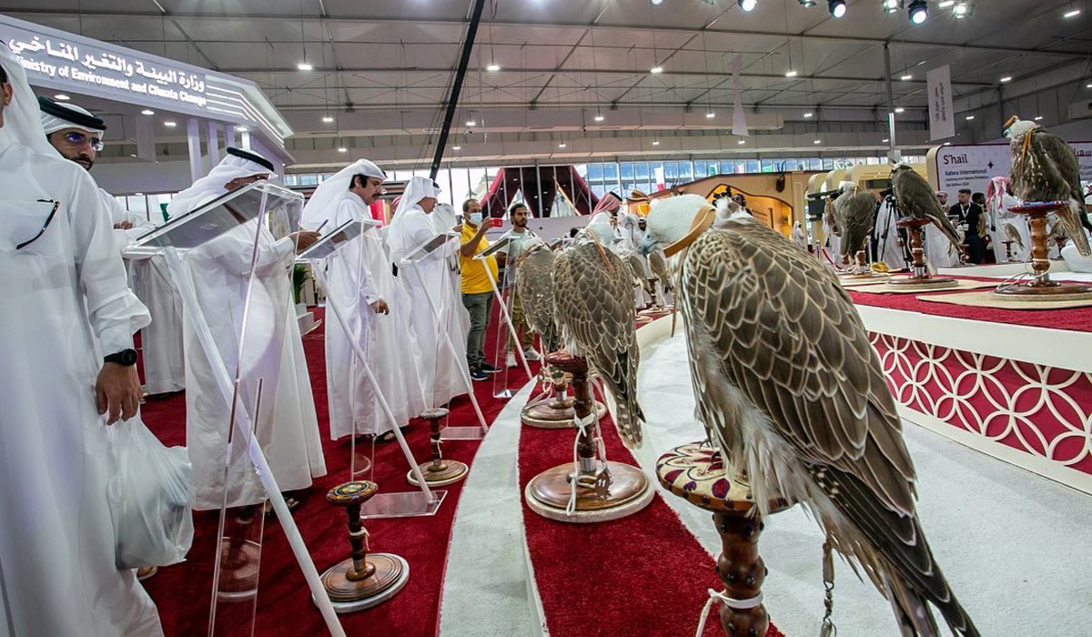 Rare Falcons Draw Large Crowd As Katara launches S'hail 2022 Exhibition 